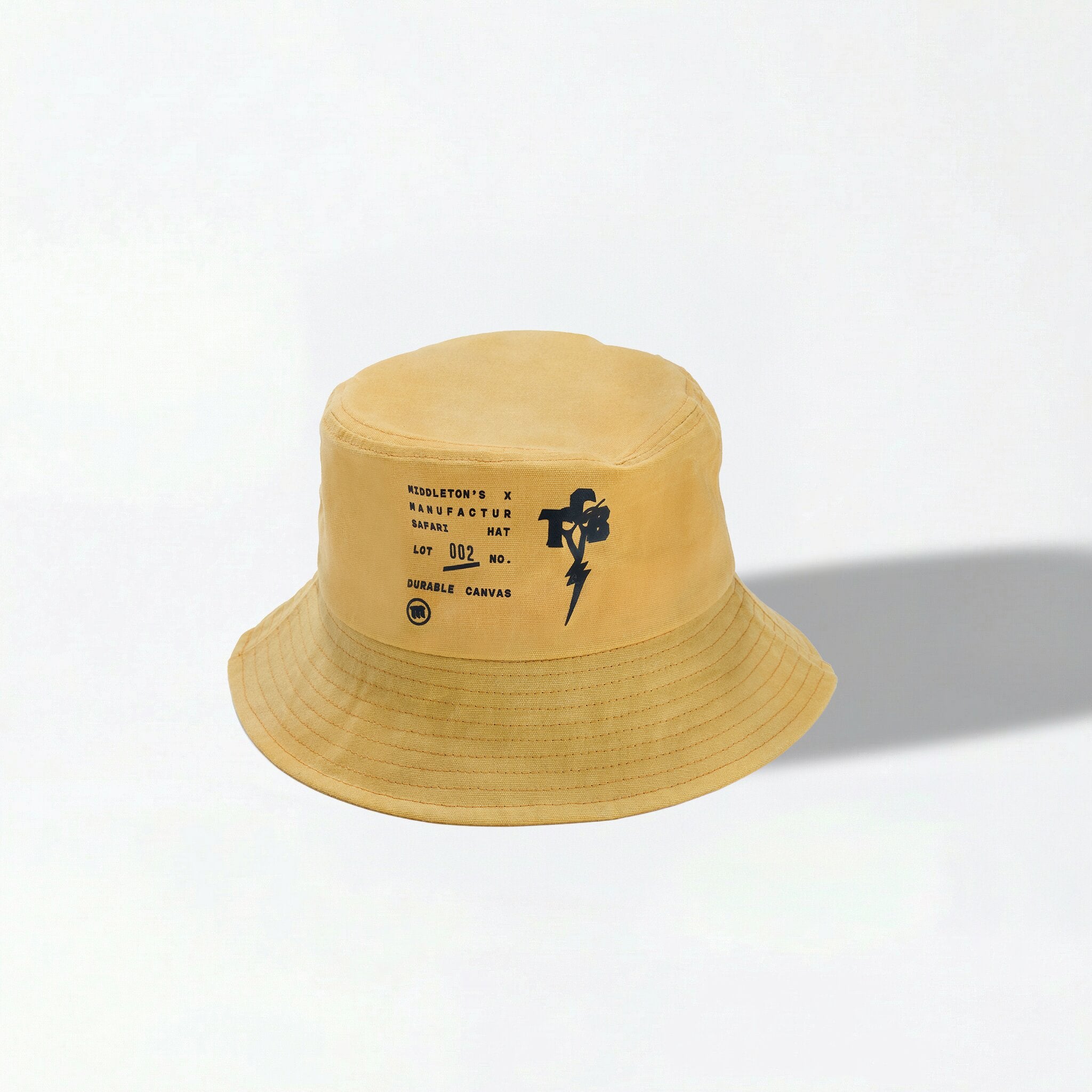 Bucket hat mustard
